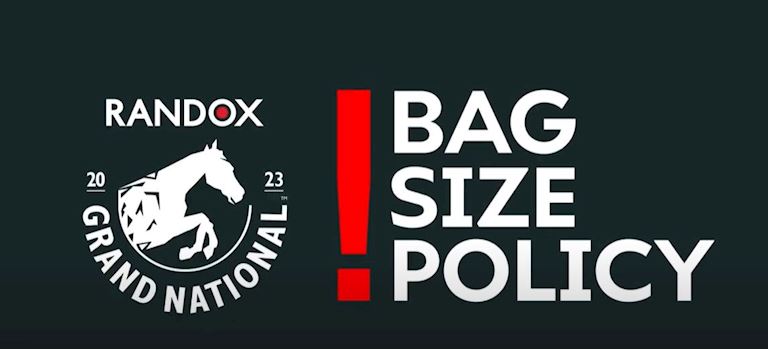 Grand National Bag size policy 2022