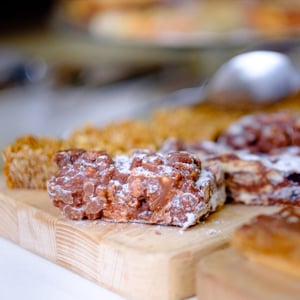 A range of sweet treats at Warwick Racecourse