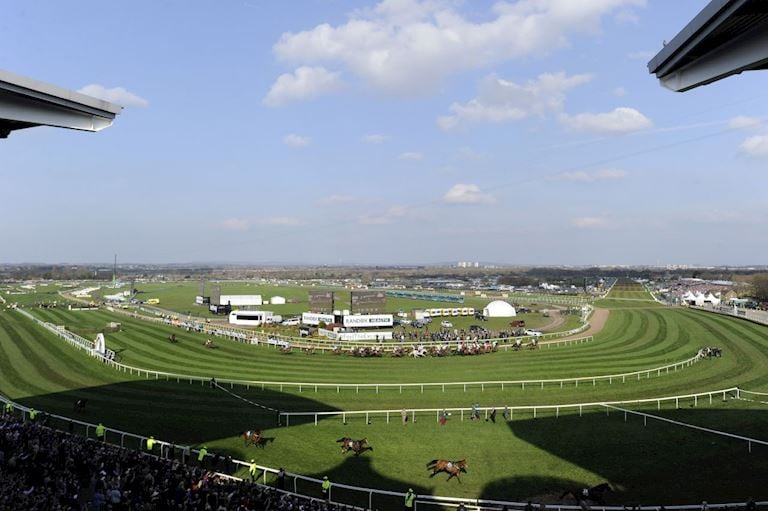 Location Filming at Aintree