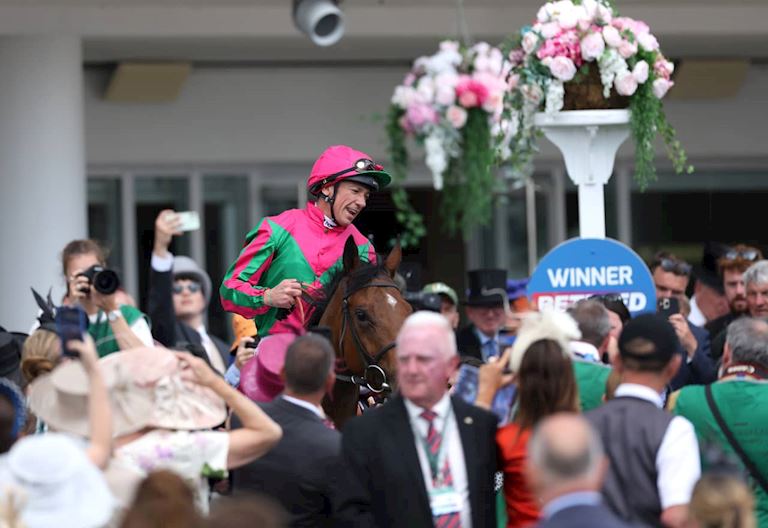 FRANKIE SIGNS OFF FROM EPSOM WITH VICTORY IN THE GROUP THREE PRINCESS ELIZABETH STAKES