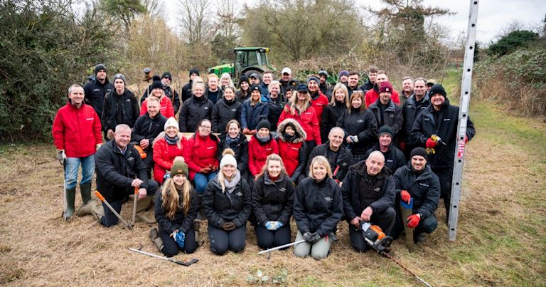 YELLOW BRICK ROAD COMMUNITY ORCHARD RECEIVES SOME LOVE ON VALENTINE’S DAY 